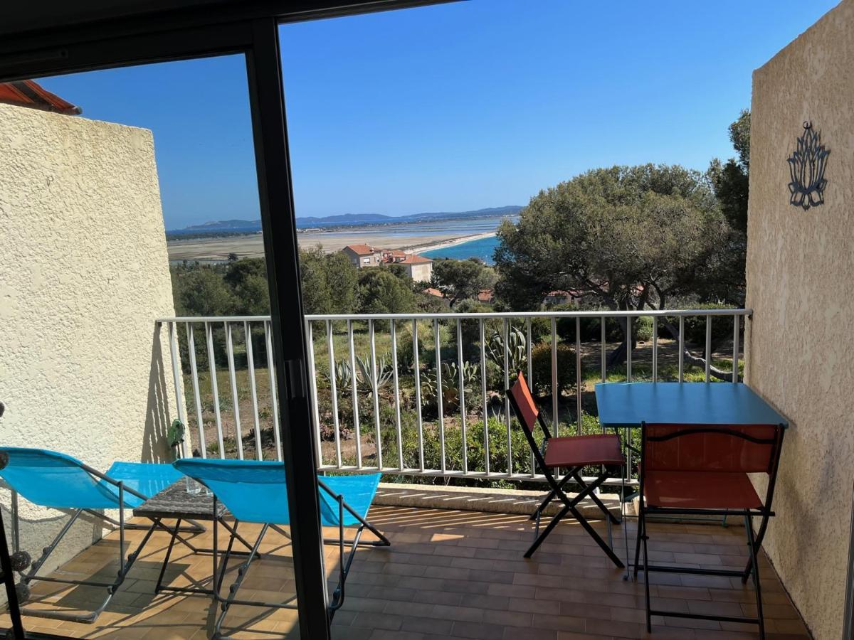 Appartement Hyeres - Costebelle Duplex Vue Mer Balcon Residence Privee Parking - Marie Caroline Extérieur photo